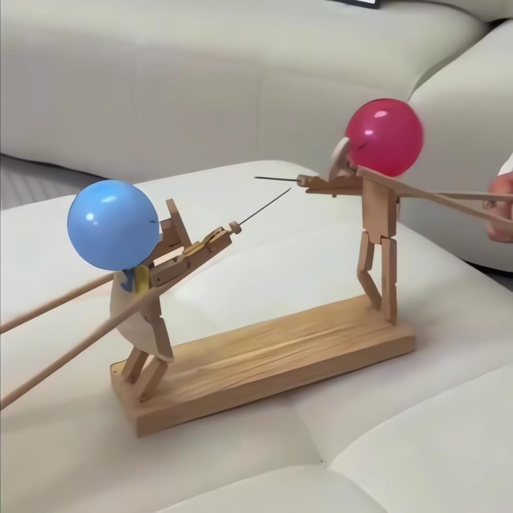 Balloon-Popping Knights toy for children and adults.