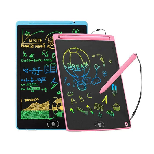 Blue and Pink Drawing Tablet for kids.