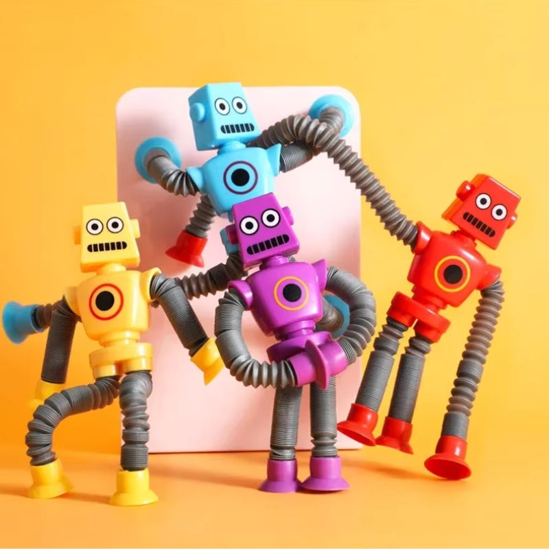 FlexiBots Stretchy Suction-Cup Robot Toys – Smartoon Kids