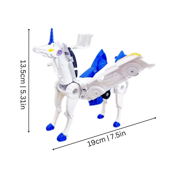 Dimensions of Fusion Bots by Smartoon Kids.