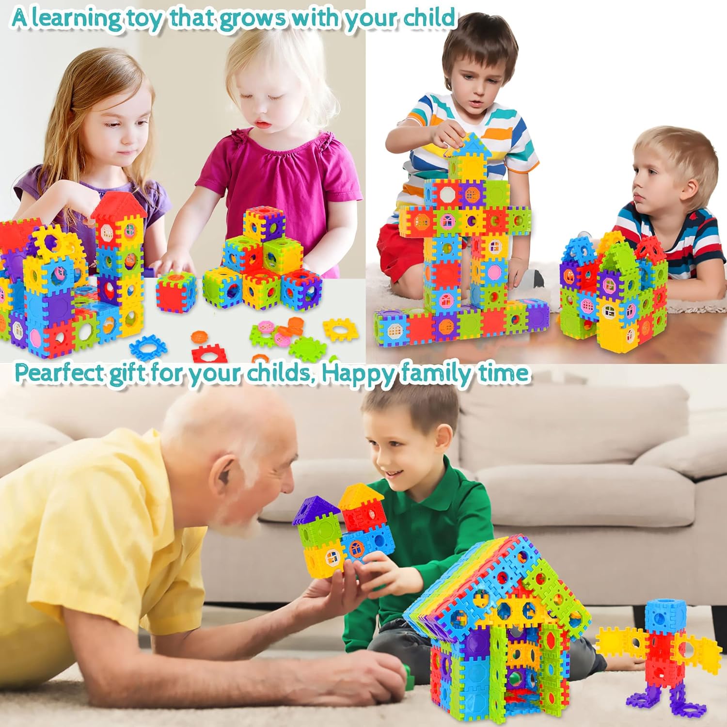 Interlocking Building Blocks - Weeks of Creative Play – Smartoon Kids