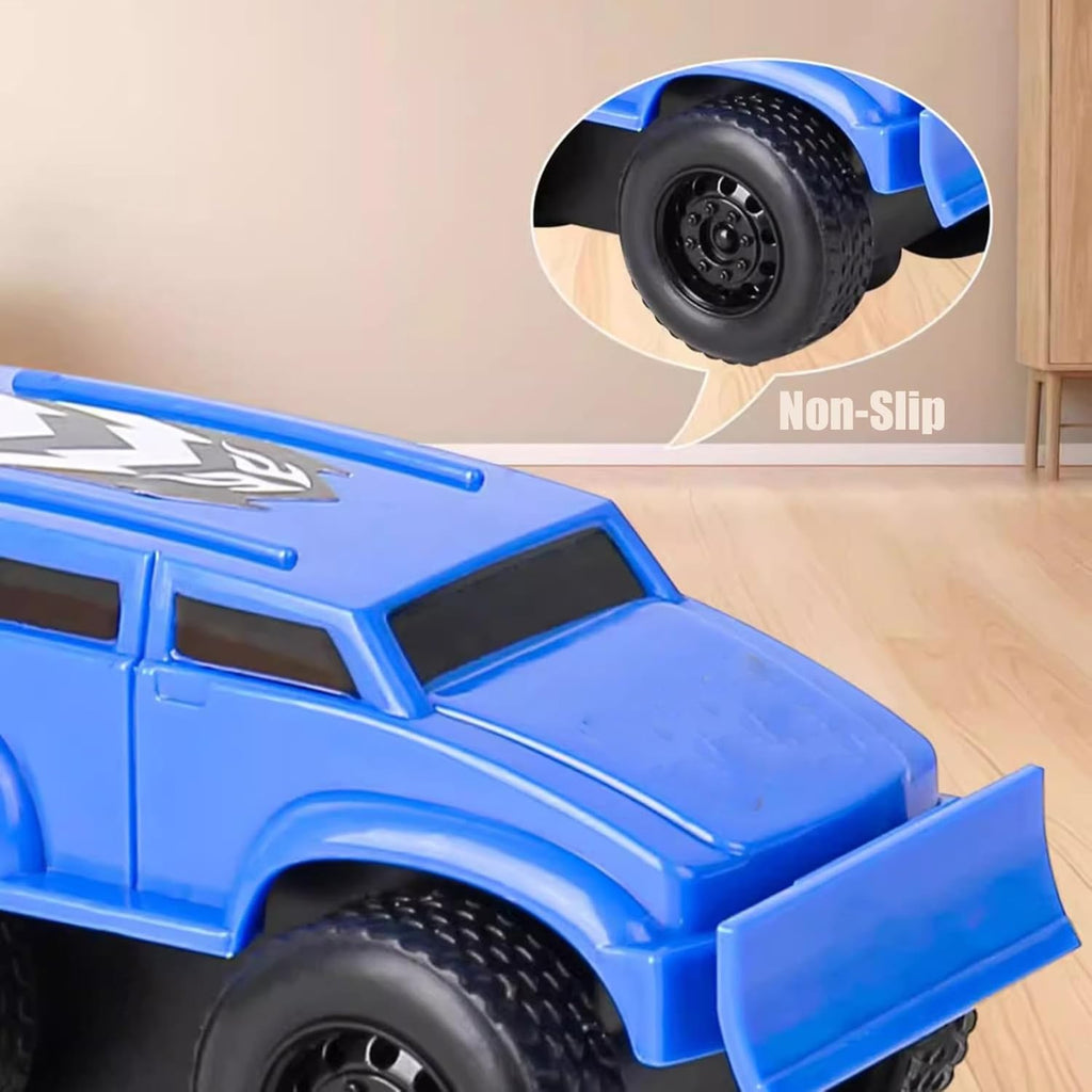 Non-slip wheels on a Magnetic Racer toy.