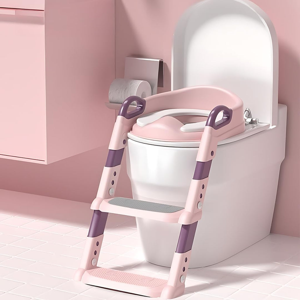 Pink version of the Potty Trainer. 