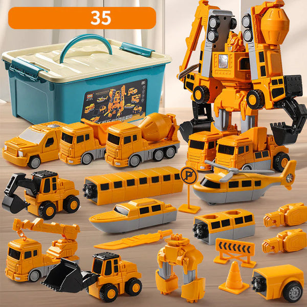 Magnetic RoboCar Set