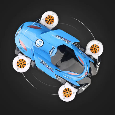 Turbo Twist Racer car toy that spins 360. 