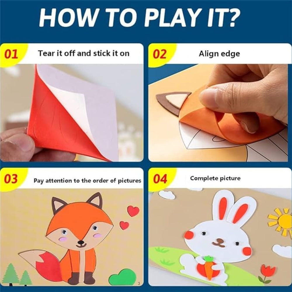 3D Sticker Puzzles