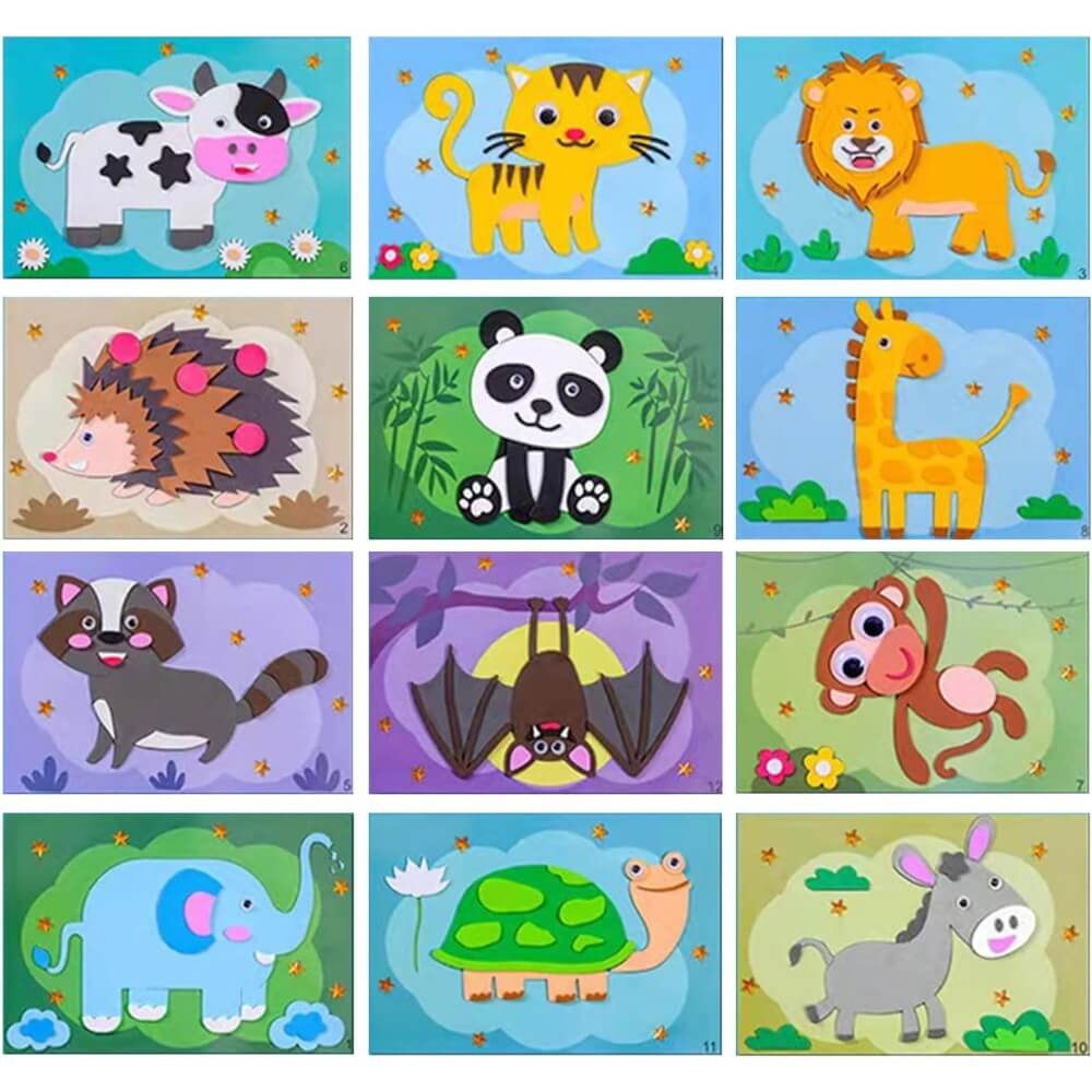 3D Sticker Puzzles