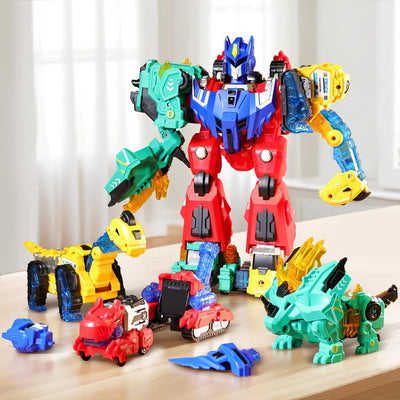 Magnetic Dino Fusion Set
