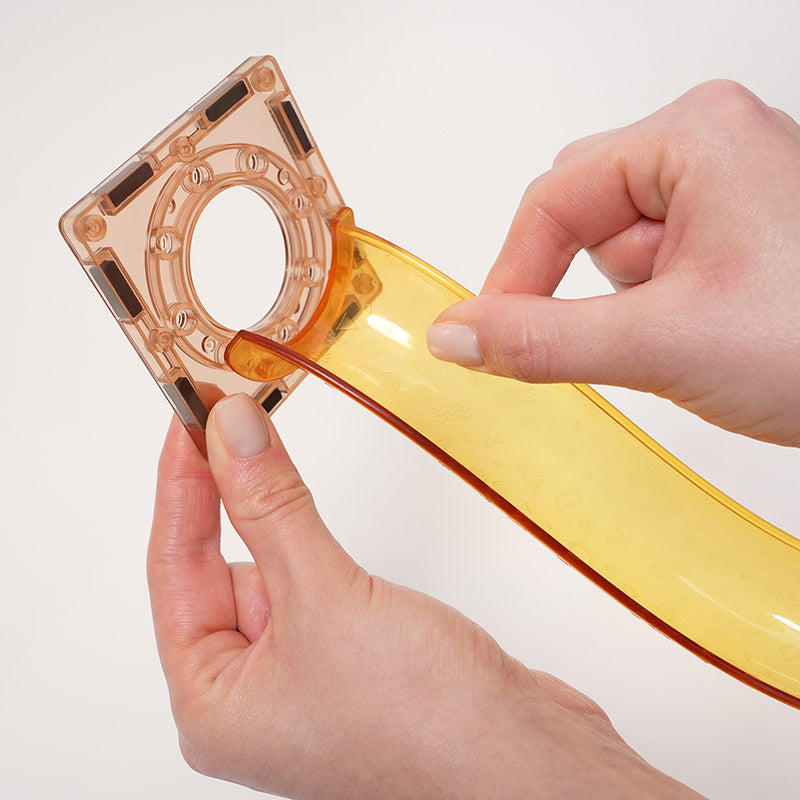 DIY Magnetic Marble Run