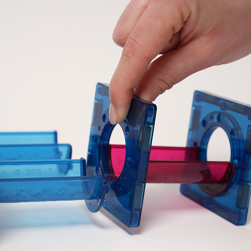 DIY Magnetic Marble Run